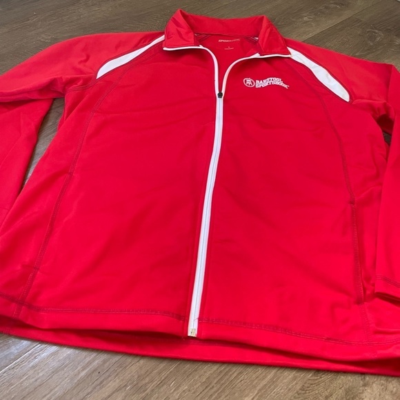 Barstool Sportsbook Red Zip Up Jacket ~ Sport-tek ~ Men’s Size L - Picture 15 of 15
